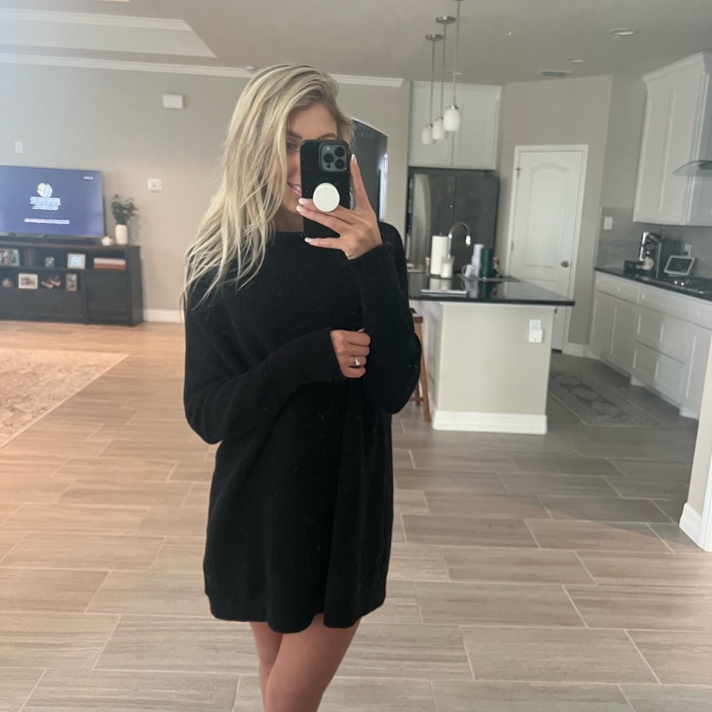 Black Free People Tunic